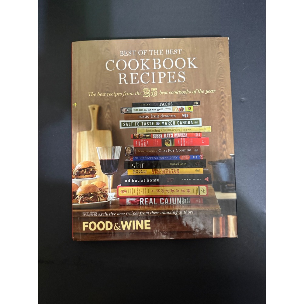 Food & Wine Best of the Best Cookbook Recipes Vol 13 Hardcover 2010 1603201572